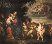 Anthony Van Dyck The rest in the flight to Egypt oil painting reproduction